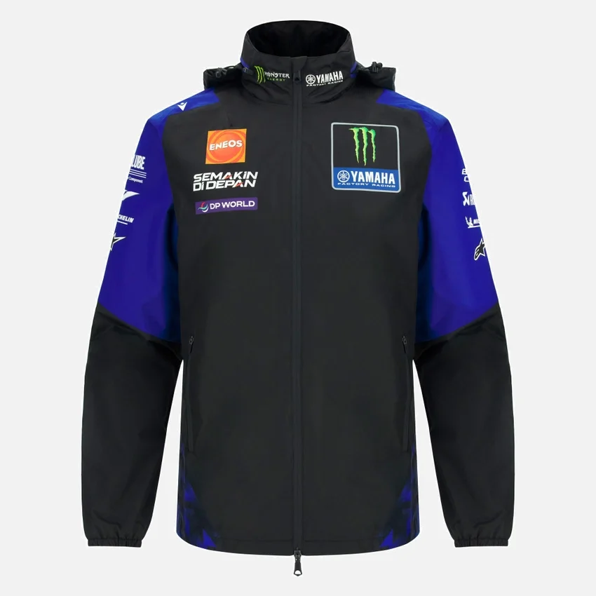 Monster Energy Yamaha MotoGP 2026 Man Team Replica Duschjacke Monster Energy Yamaha MotoGP 2026 Man Team Replica Duschjacke