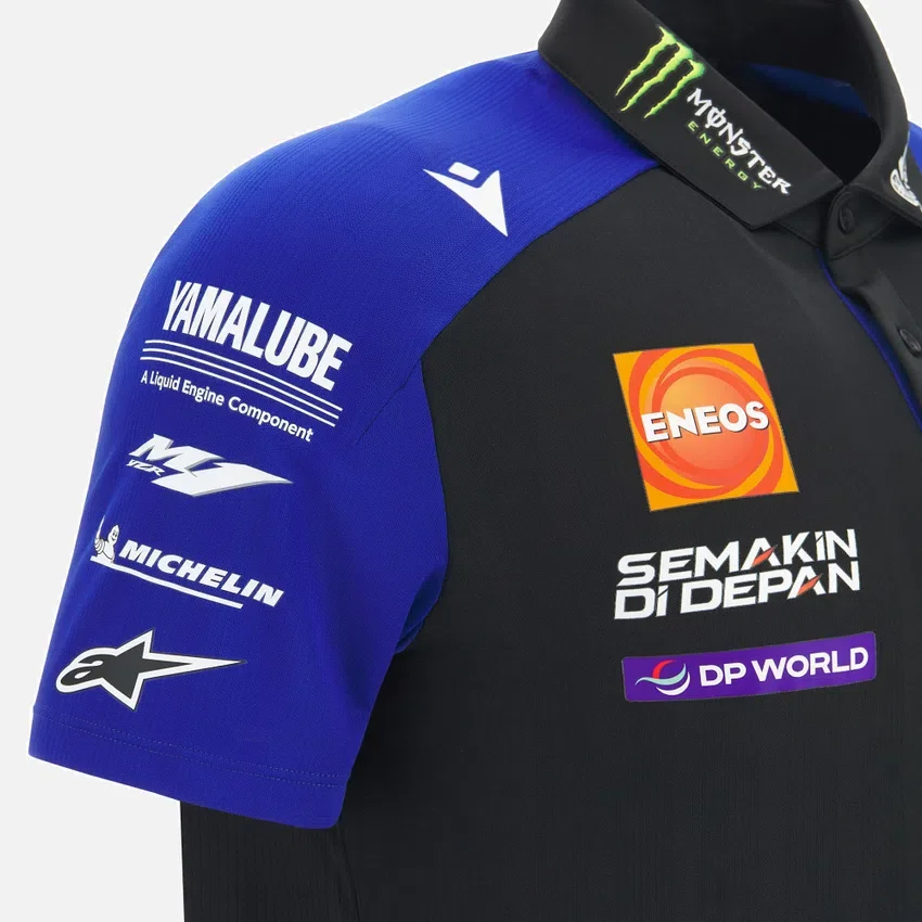 Monster Energy Yamaha MotoGP 2026 Team Replica Poloshirt – kleinere Größen Monster Energy Yamaha MotoGP 2026 Team Replica Poloshirt – kleinere Größen