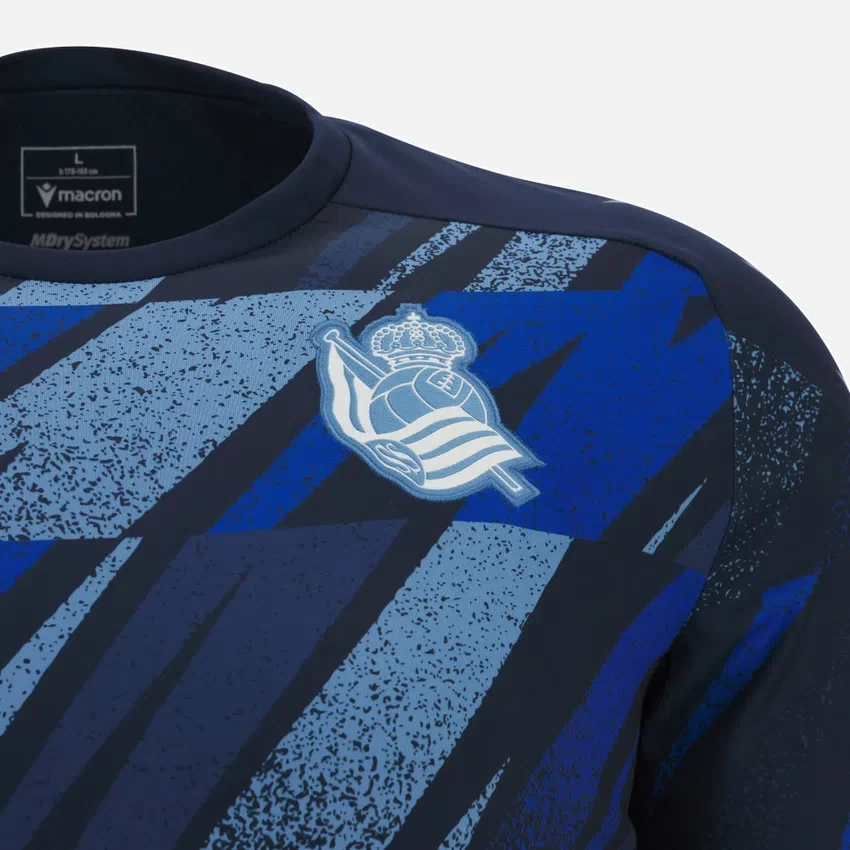 Real Sociedad 2025/26 Warm-up-Trikot für Erwachsene Real Sociedad 2025/26 Warm-up-Trikot für Erwachsene