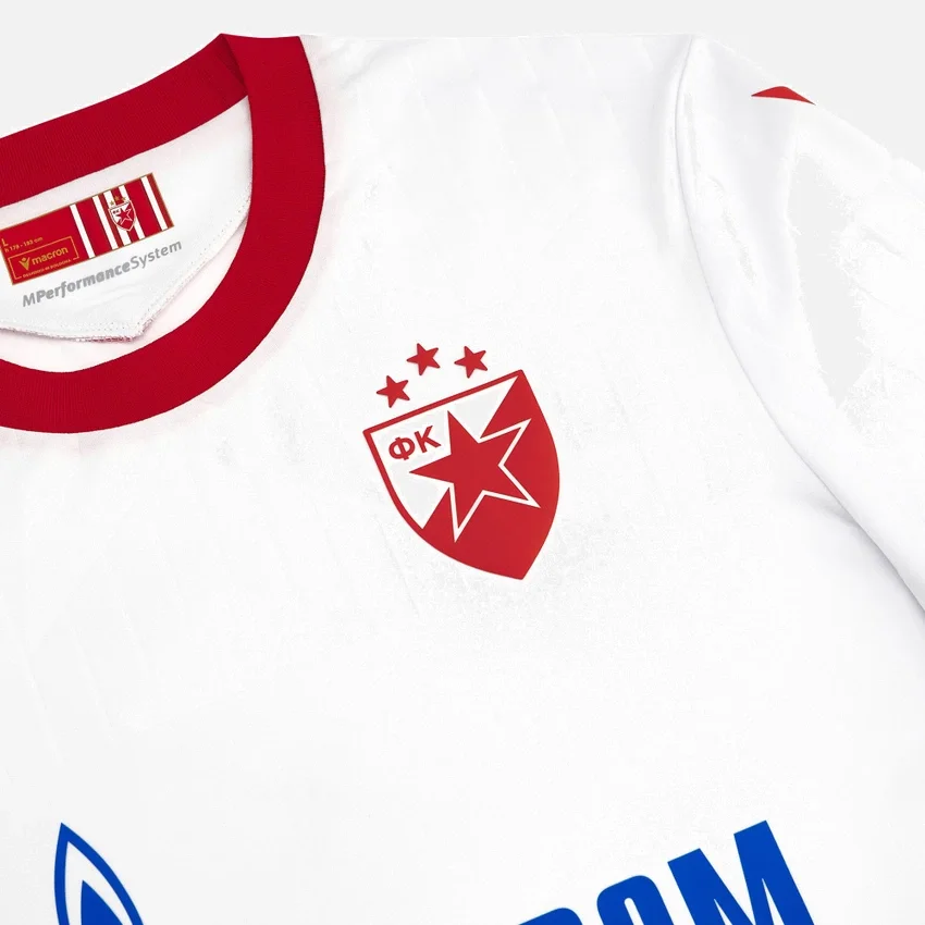 Red Star Belgrad 2025/26 Auswärtstrikot für Erwachsene Red Star Belgrad 2025/26 Auswärtstrikot für Erwachsene