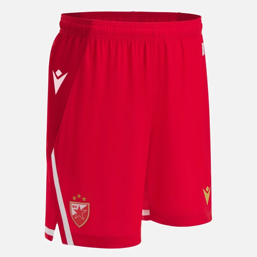 Red Star Belgrad 2025/26 Heim-Shorts für Erwachsene Red Star Belgrad 2025/26 Heim-Shorts für Erwachsene