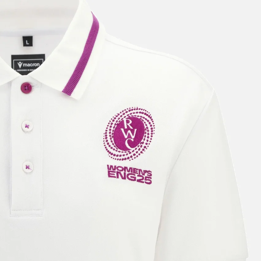Rugby-Weltmeisterschaft der Frauen 2025 Athleisure Damen-Poloshirt Rugby-Weltmeisterschaft der Frauen 2025 Athleisure Damen-Poloshirt