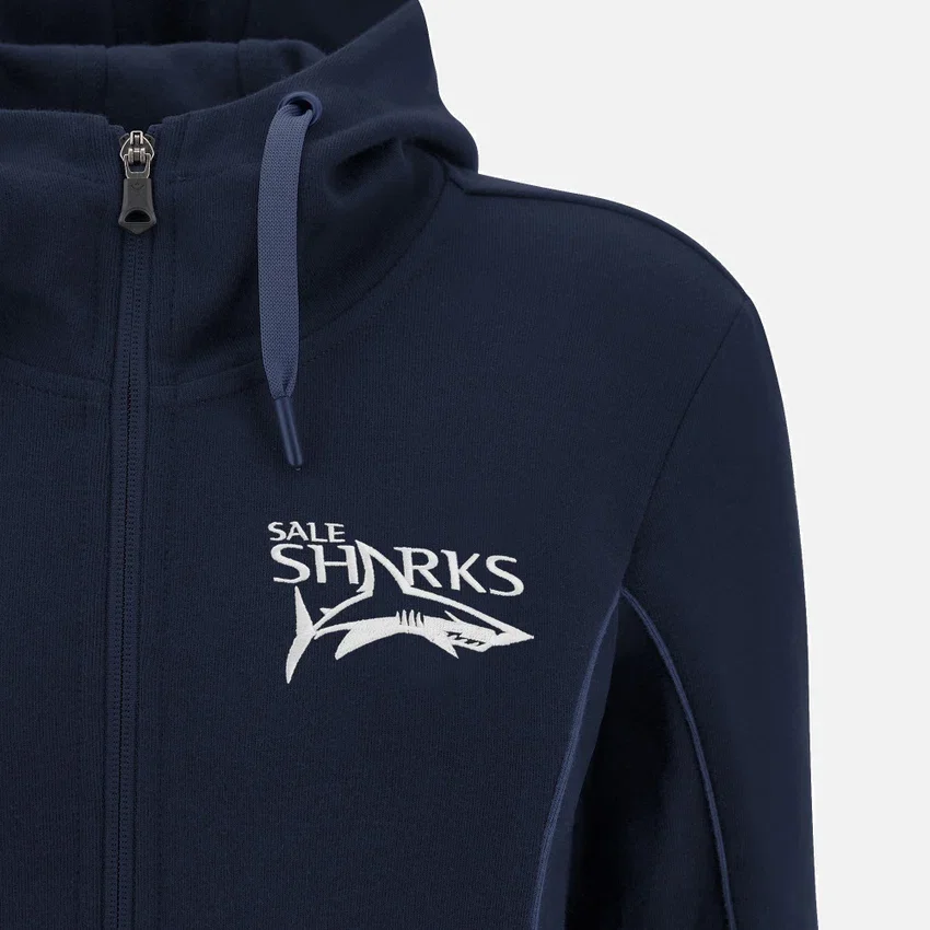 Sale Sharks 2025/26 Full Zip Hoodie Sale Sharks 2025/26 Full Zip Hoodie
