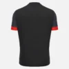 Schwarzes Padel-Hemd Macron X Ducati