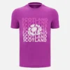Scottish Rugby 2025/26 Lila Freizeit-T-Shirt Scottish Rugby 2025/26 Lila Freizeit-T-Shirt