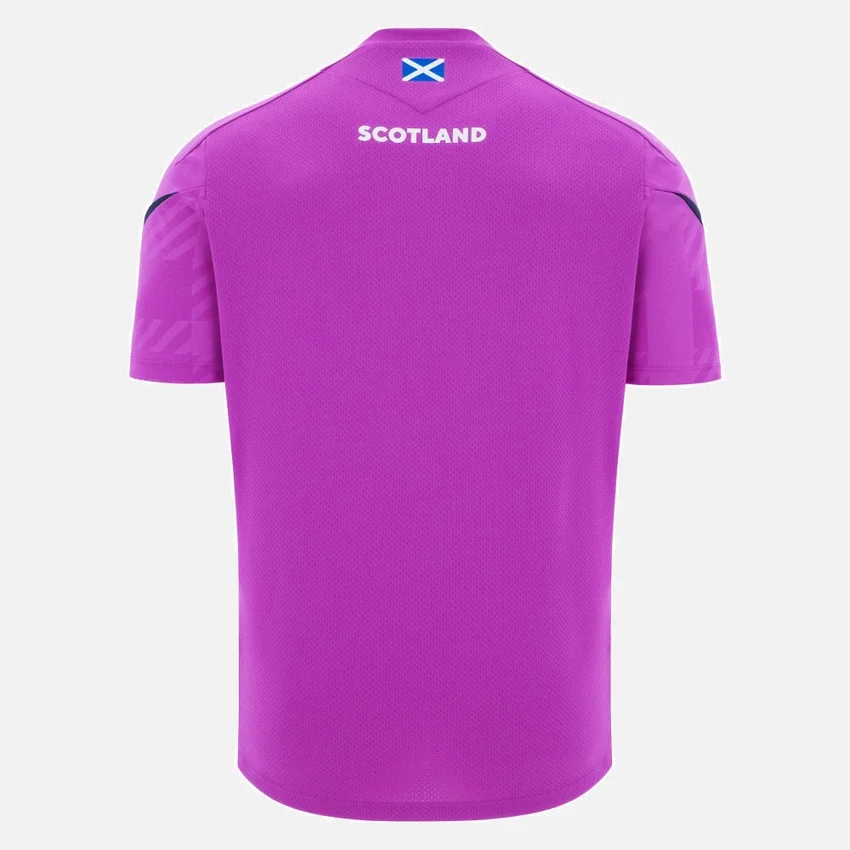 Scottish Rugby 2025/26 Lila Trainings-T-Shirt Scottish Rugby 2025/26 Lila Trainings-T-Shirt