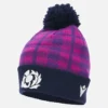 Scottish Rugby 2025/26 Marineblaue und violette Mütze mit Bommel Scottish Rugby 2025/26 Marineblaue und violette Mütze mit Bommel
