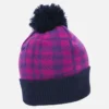 Scottish Rugby 2025/26 Marineblaue und violette Mütze mit Bommel Scottish Rugby 2025/26 Marineblaue und violette Mütze mit Bommel