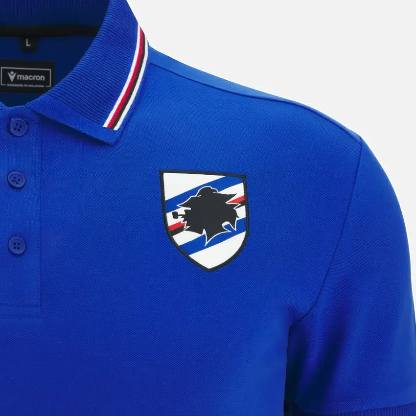 U.C. Sampdoria 2025/26 Athleisure Reise-Poloshirt für Erwachsene U.C. Sampdoria 2025/26 Athleisure Reise-Poloshirt für Erwachsene