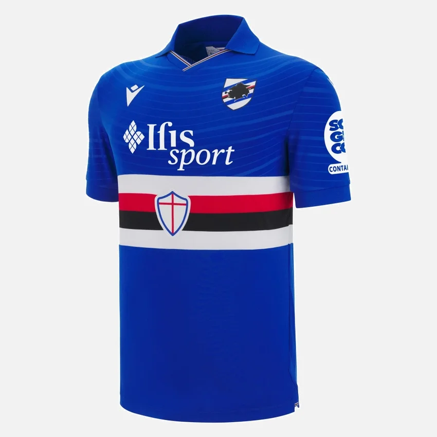U.C. Sampdoria 2025/26 Heim-Trikot für Erwachsene U.C. Sampdoria 2025/26 Heim-Trikot für Erwachsene