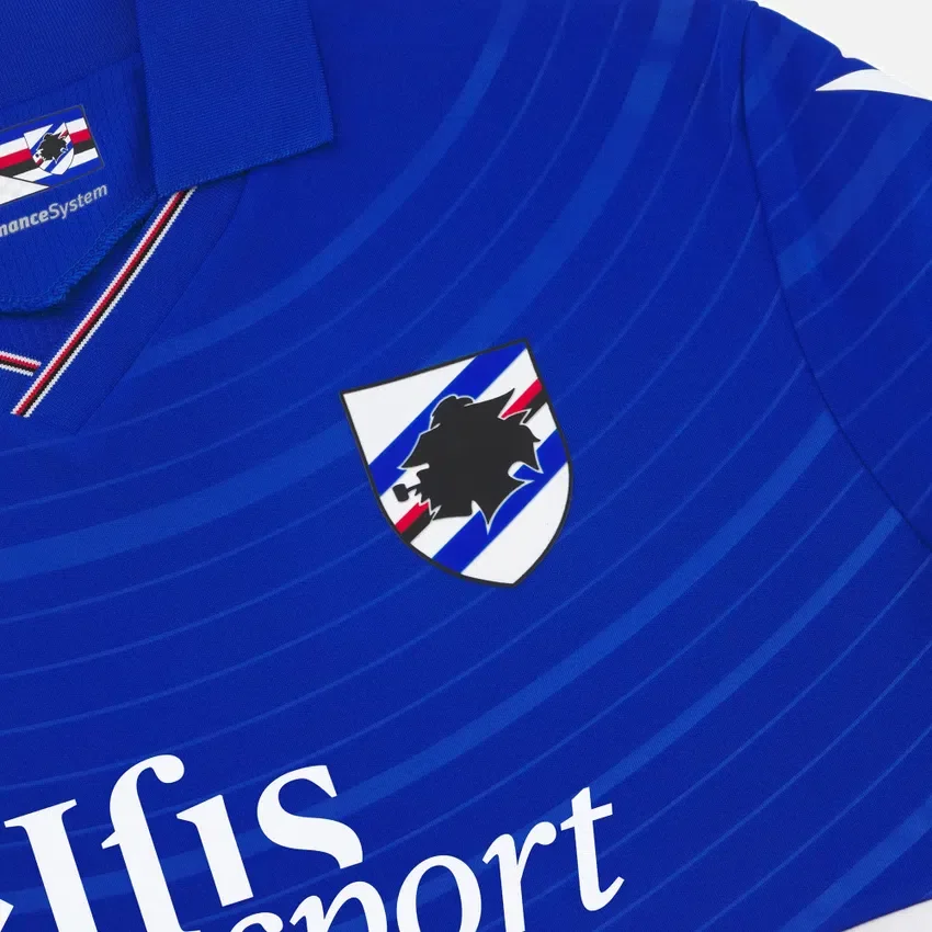U.C. Sampdoria 2025/26 Heim-Trikot für Erwachsene U.C. Sampdoria 2025/26 Heim-Trikot für Erwachsene