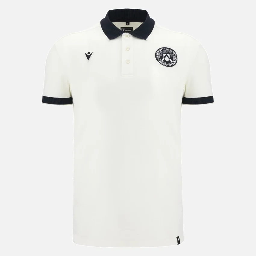 Udinese Calcio 2025/26 Athleisure-Reise-Poloshirt aus Baumwolle für Erwachsene Udinese Calcio 2025/26 Athleisure-Reise-Poloshirt aus Baumwolle für Erwachsene