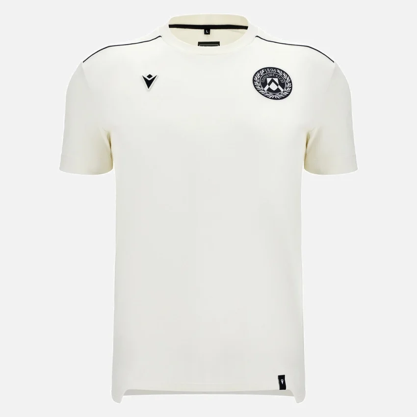Udinese Calcio 2025/26 Athleisure Reise-T-Shirt aus Baumwolle für Erwachsene Udinese Calcio 2025/26 Athleisure Reise-T-Shirt aus Baumwolle für Erwachsene