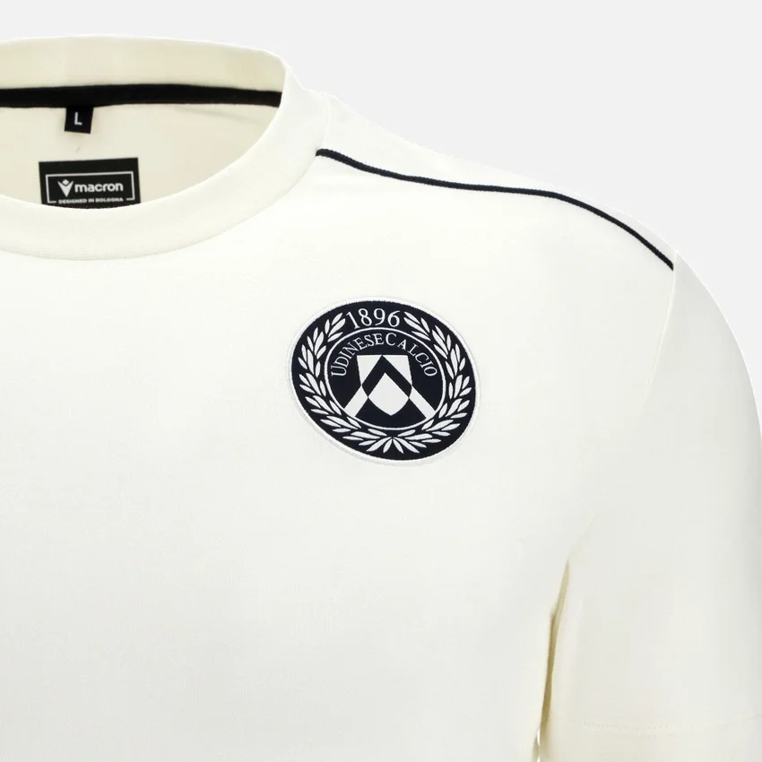 Udinese Calcio 2025/26 Athleisure Reise-T-Shirt aus Baumwolle für Erwachsene Udinese Calcio 2025/26 Athleisure Reise-T-Shirt aus Baumwolle für Erwachsene