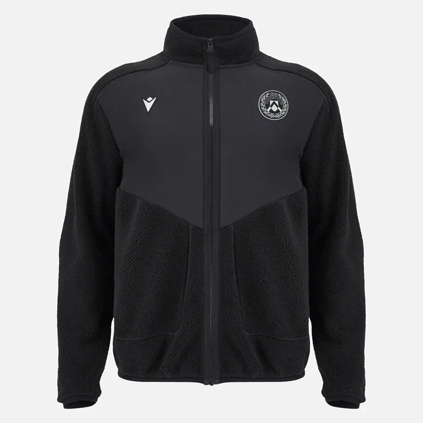 Udinese Calcio 2025/26 Athleisure Teddyjacke für Erwachsene mit durchgehendem Reißverschluss Udinese Calcio 2025/26 Athleisure Teddyjacke für Erwachsene mit durchgehendem Reißverschluss