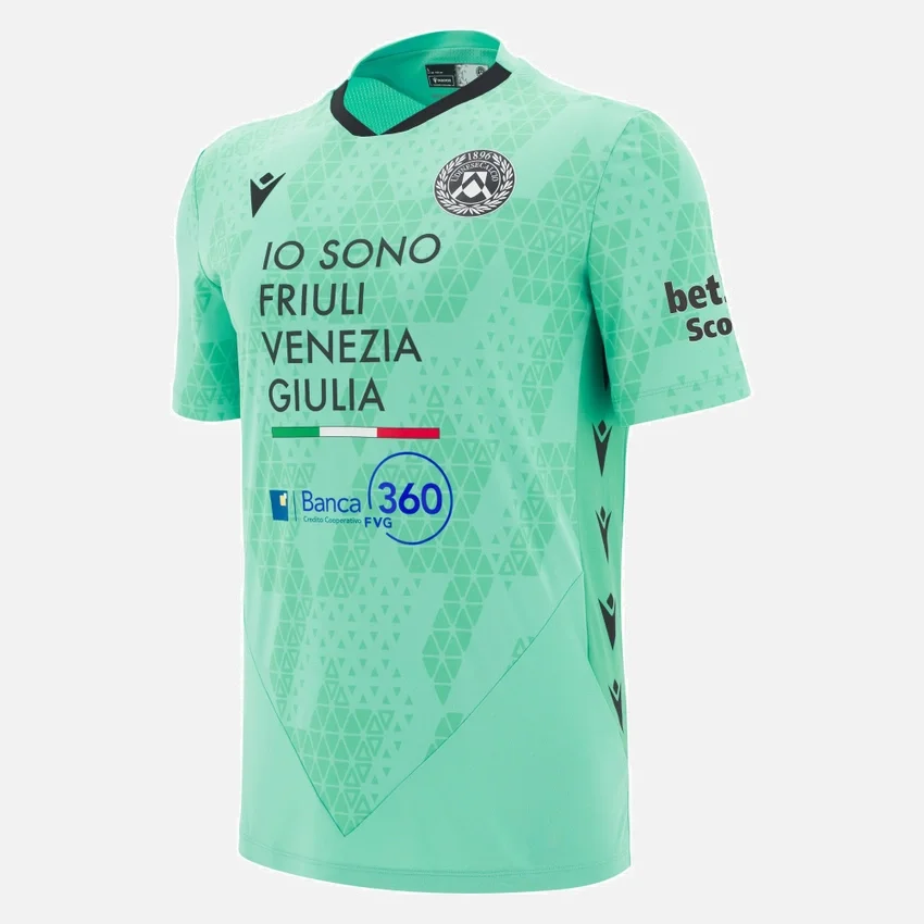 Udinese Calcio 2025/26 Auswärts-Torwarthemd für Erwachsene Udinese Calcio 2025/26 Auswärts-Torwarthemd für Erwachsene