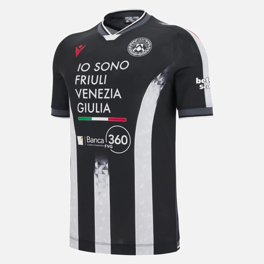 Udinese Calcio 2025/26 Heim-Trikot für Erwachsene Udinese Calcio 2025/26 Heim-Trikot für Erwachsene