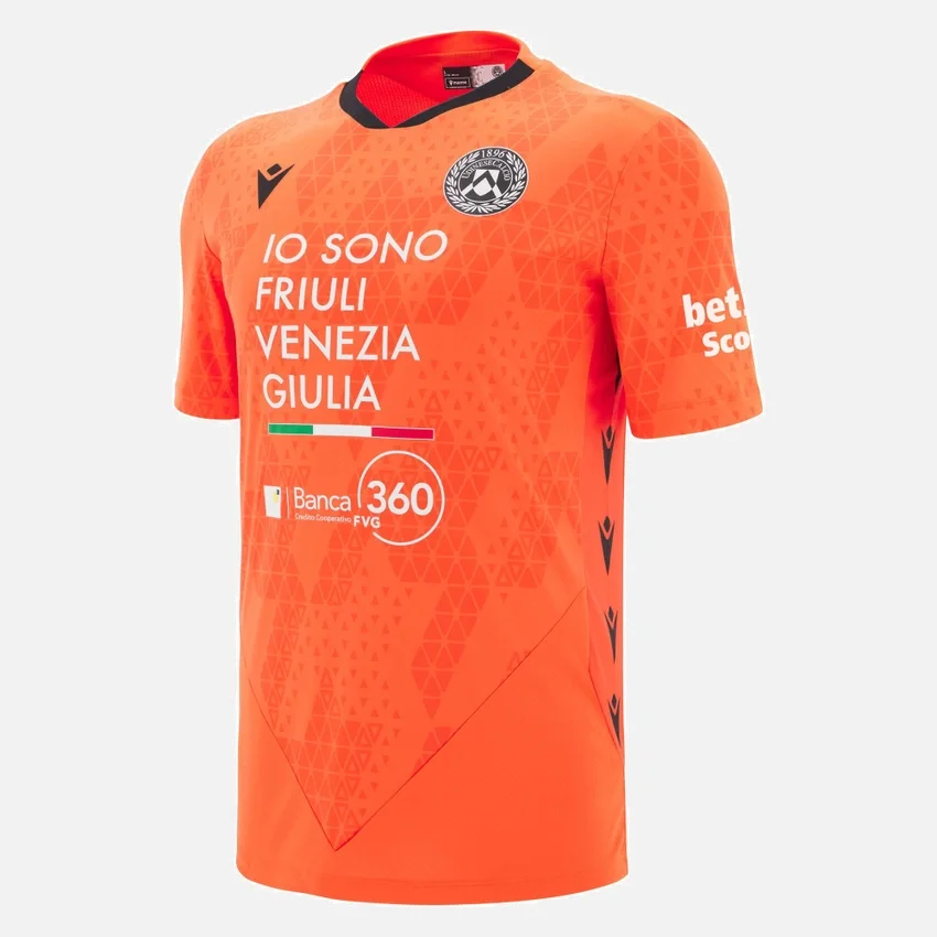 Udinese Calcio 2025/26 Torwart-Ausweichtrikot für Erwachsene Udinese Calcio 2025/26 Torwart-Ausweichtrikot für Erwachsene