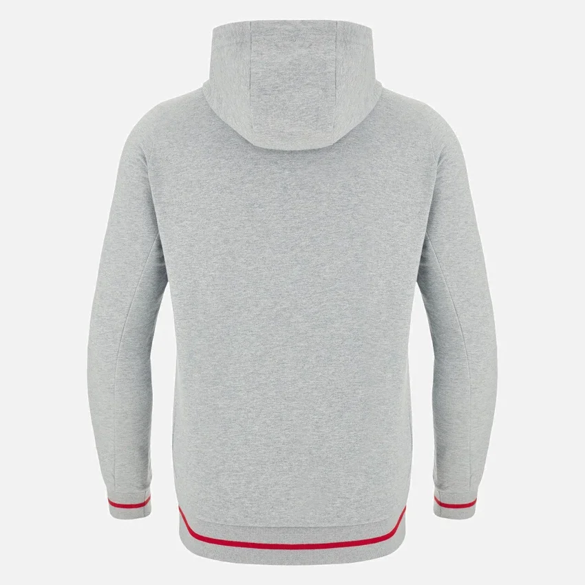Unibo Collection Grau meliert, gebürsteter Hoodie für Senioren Unibo Collection Grau meliert, gebürsteter Hoodie für Senioren