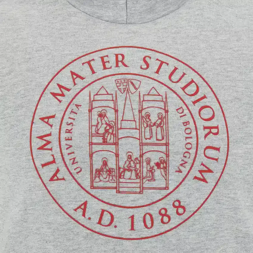 Unibo Collection Grau meliert, gebürsteter Hoodie für Senioren Unibo Collection Grau meliert, gebürsteter Hoodie für Senioren