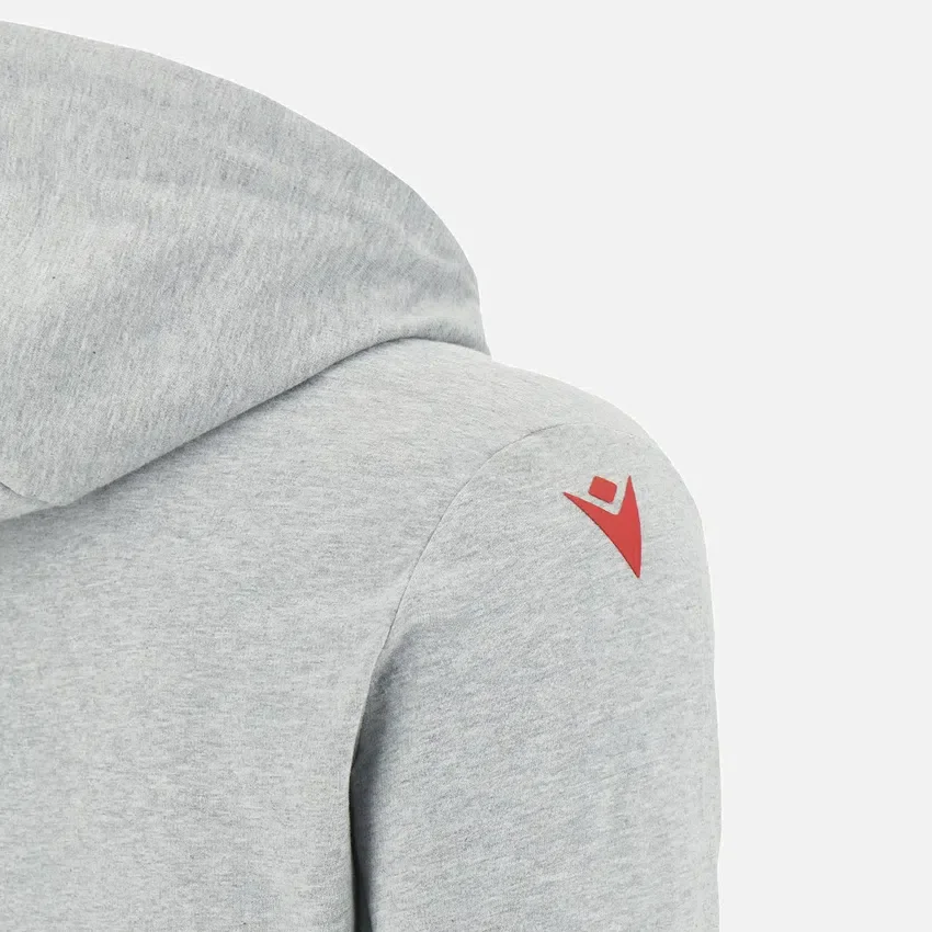 Unibo Collection Grau meliert, gebürsteter Hoodie für Senioren Unibo Collection Grau meliert, gebürsteter Hoodie für Senioren