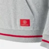 Unibo Collection Grau meliert, gebürsteter Hoodie für Senioren Unibo Collection Grau meliert, gebürsteter Hoodie für Senioren