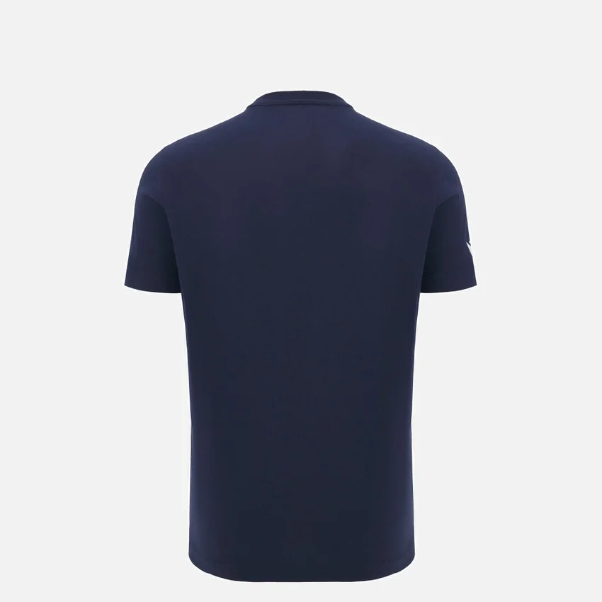 Unibo Collection Navy Kinder-Baumwoll-T-Shirt Unibo Collection Navy Kinder-Baumwoll-T-Shirt