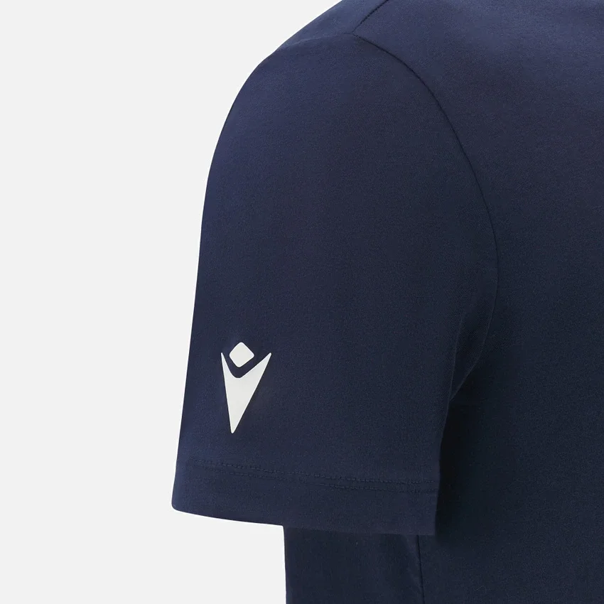 Unibo Collection Navy Kinder-Baumwoll-T-Shirt Unibo Collection Navy Kinder-Baumwoll-T-Shirt