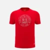 Unibo Collection Rotes Kinder-Baumwoll-T-Shirt Unibo Collection Rotes Kinder-Baumwoll-T-Shirt