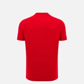 Unibo Collection Rotes Kinder-Baumwoll-T-Shirt