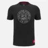 Unibo Collection Schwarzes Baumwoll-T-Shirt für Erwachsene Unibo Collection Schwarzes Baumwoll-T-Shirt für Erwachsene