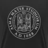 Unibo Collection Schwarzes Baumwoll-T-Shirt für Erwachsene Unibo Collection Schwarzes Baumwoll-T-Shirt für Erwachsene