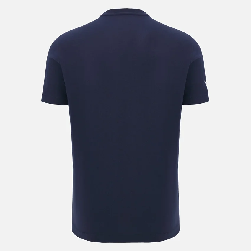 Unibo-Kollektion Navy-Baumwoll-T-Shirt für Erwachsene Unibo-Kollektion Navy-Baumwoll-T-Shirt für Erwachsene