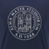 Unibo-Kollektion Navy-Baumwoll-T-Shirt für Erwachsene Unibo-Kollektion Navy-Baumwoll-T-Shirt für Erwachsene
