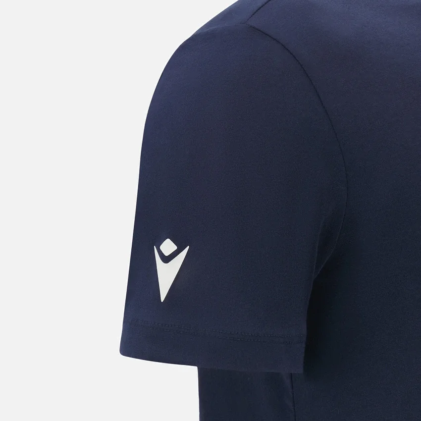 Unibo-Kollektion Navy-Baumwoll-T-Shirt für Erwachsene Unibo-Kollektion Navy-Baumwoll-T-Shirt für Erwachsene