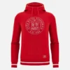 Unibo-Kollektion Roter Hoodie mit gebürsteter Innenseite für Senioren Unibo-Kollektion Roter Hoodie mit gebürsteter Innenseite für Senioren