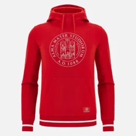 Unibo-Kollektion Roter Hoodie mit gebürsteter Innenseite für Senioren Unibo-Kollektion Roter Hoodie mit gebürsteter Innenseite für Senioren