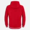 Unibo-Kollektion Roter Hoodie mit gebürsteter Innenseite für Senioren Unibo-Kollektion Roter Hoodie mit gebürsteter Innenseite für Senioren