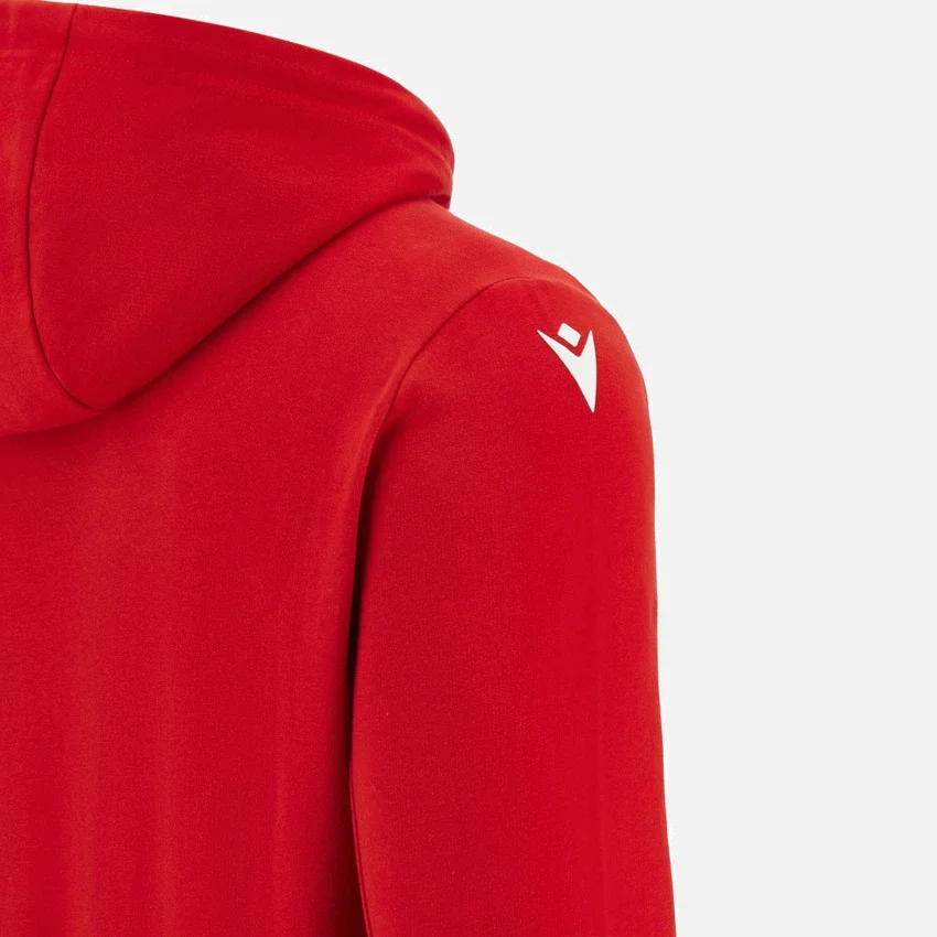 Unibo-Kollektion Roter Hoodie mit gebürsteter Innenseite für Senioren Unibo-Kollektion Roter Hoodie mit gebürsteter Innenseite für Senioren