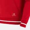Unibo-Kollektion Roter Hoodie mit gebürsteter Innenseite für Senioren Unibo-Kollektion Roter Hoodie mit gebürsteter Innenseite für Senioren