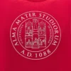 Unibo-Kollektion Rotes, ungebürstetes Sweatshirt mit Rundhalsausschnitt für Senioren Unibo-Kollektion Rotes, ungebürstetes Sweatshirt mit Rundhalsausschnitt für Senioren