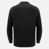 Unibo-Kollektion Schwarzes, ungebürstetes Sweatshirt mit Rundhalsausschnitt für Senioren Unibo-Kollektion Schwarzes, ungebürstetes Sweatshirt mit Rundhalsausschnitt für Senioren