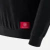 Unibo-Kollektion Schwarzes, ungebürstetes Sweatshirt mit Rundhalsausschnitt für Senioren Unibo-Kollektion Schwarzes, ungebürstetes Sweatshirt mit Rundhalsausschnitt für Senioren