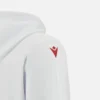 Unibo-Kollektion: Weißer Hoodie mit gebürsteter Innenseite für Senioren Unibo-Kollektion: Weißer Hoodie mit gebürsteter Innenseite für Senioren