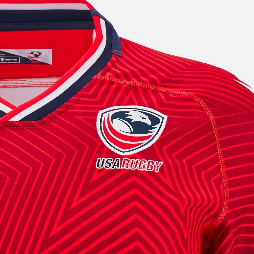 USA Rugby 2024/25 Trainings-Rugby-Hemd für Erwachsene USA Rugby 2024/25 Trainings-Rugby-Hemd für Erwachsene