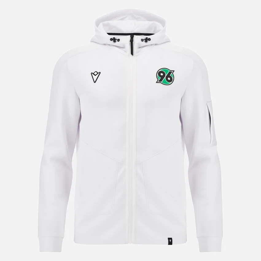 Weiße Hannover 96 2025/26 Anthem Athleisure-Jacke Weiße Hannover 96 2025/26 Anthem Athleisure-Jacke