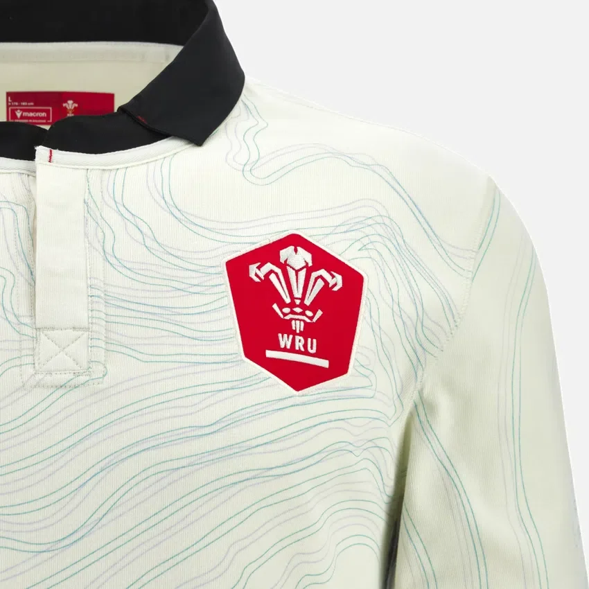 Welsh Rugby 2025/26 Auswärts-Langarm-Baumwoll-Hemd Welsh Rugby 2025/26 Auswärts-Langarm-Baumwoll-Hemd