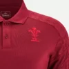Welsh Rugby 2025/26 Deep Red Travel Poloshirts