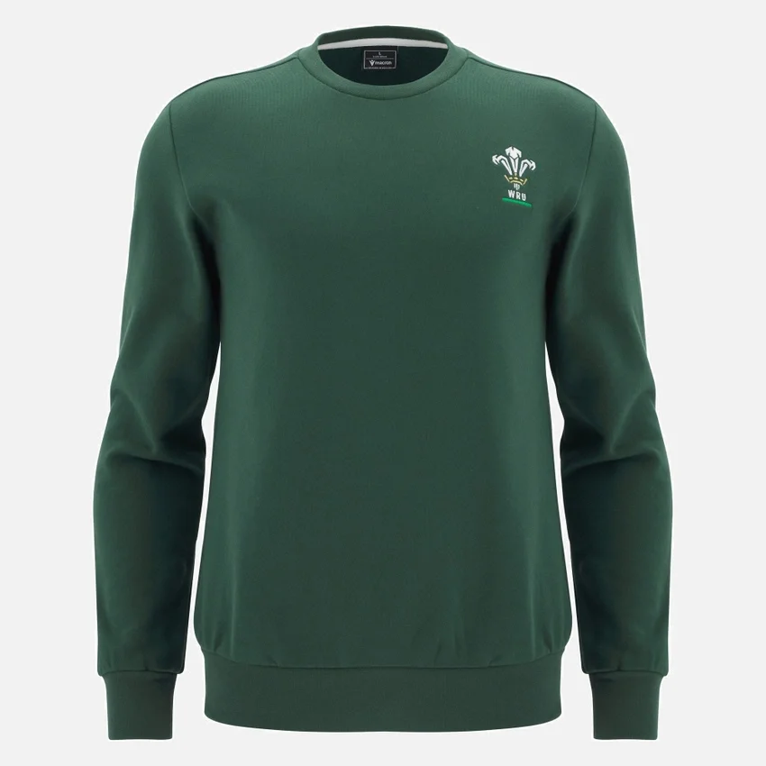 Welsh Rugby 2025/26 Grünes Fan-Sweatshirt Welsh Rugby 2025/26 Grünes Fan-Sweatshirt