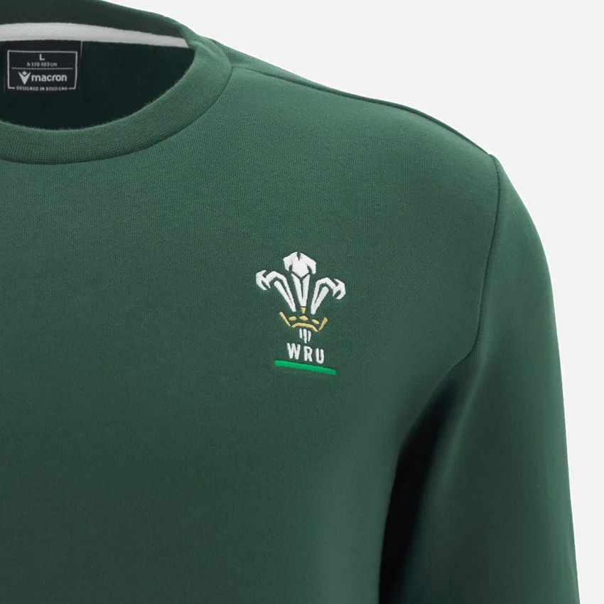 Welsh Rugby 2025/26 Grünes Fan-Sweatshirt Welsh Rugby 2025/26 Grünes Fan-Sweatshirt
